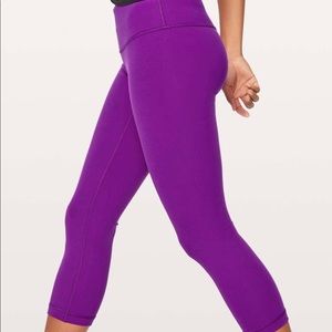 Lulu Wunder Under, size 4, purple/pink.  Worn once